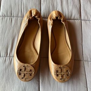 Tory Burch Tan Flats